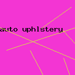 auto upholstery